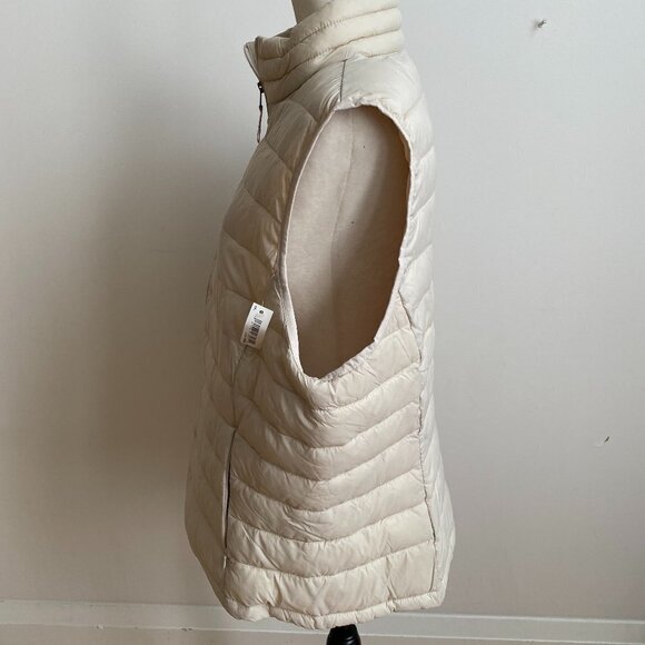 AMAZON Essentials Bnwt Beige Zip Puffer Vest Xxl - Picture 6 of 10